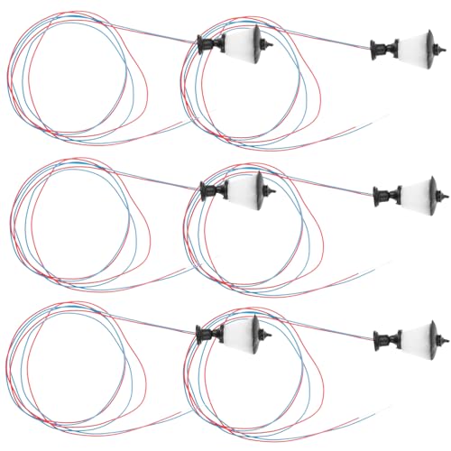 CORHAD 6 Stück Sandtisch-zubehör, Miniatur-lampenmodell, Elektrische Mini-leuchte, Mini-straßenlaternen-Modelle, Miniatur-straßenlaternen-Modelle, Mikro-landschafts-straßenlaterne von CORHAD