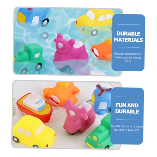 CORHAD 6 Stück Teiliges Badespielzeug aus Robustem Material mit Quetschbarem Sound Leicht und Tragbar Fördert Hand Auge koordination Liebevoll Gestaltete Badewannenspielzeuge für CORHAD 6 Stück Teiliges Badespielzeug aus Robustem Material mit Quetschbarem Sound Leicht und Tragbar Fördert Hand Auge koordination Liebevoll Gestaltete Badewannenspielzeuge für von CORHAD