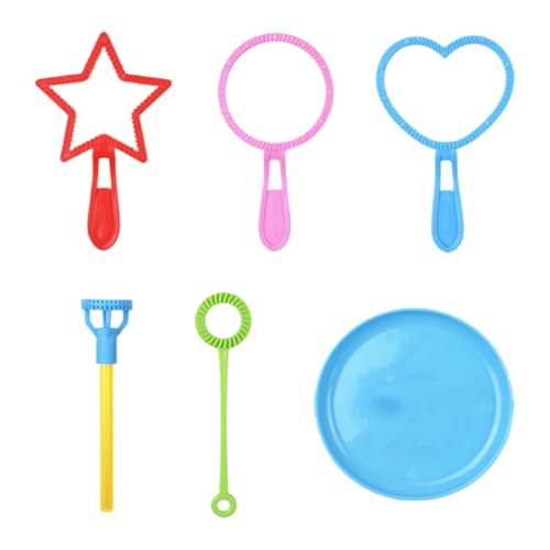 CORHAD 6 Stück Teiliges Seifenblasenstab Set für Bunte Flexible Riesenblasen Werkzeuge Bruchsicher Leicht für Outdoor Spiel und Partygeschenke Geeignet Zufällige Farbe Zufällige Farbe CORHAD 6 Stück Teiliges Seifenblasenstab Set für Bunte Flexible Riesenblasen Werkzeuge Bruchsicher Leicht für Outdoor Spiel und Partygeschenke Geeignet Zufällige Farbe Zufällige Farbe von CORHAD