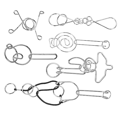 CORHAD 6St Minsuo Spielzeug für Kinder kinderspielzeug klassisches Knotenspielzeug Kinder verriegeln Puzzle Denksportaufgaben für Erwachsene Kinder sperren Spielzeug Schulzubehör von CORHAD
