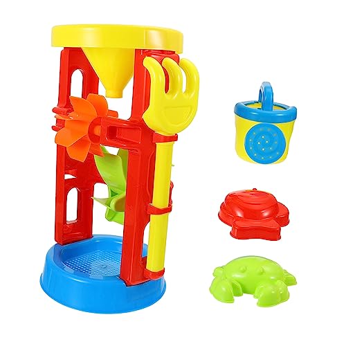 CORHAD 6st Strandspielzeug Juguetes para Niños Sandspielset Für Kinder Am Strand Werkzeuge Für Sandformen Spielzeug Zum Sandbaggern Spielzeug Graben Sandkasten Spielen Plastik Colorful von CORHAD