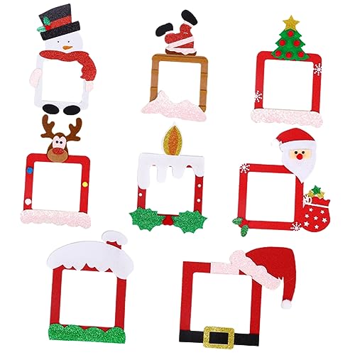 CORHAD 8St weihnachtsdeko Dekoration Schlafzimmer Rentiere weihnachtssteen weihnachtsbaumdeko leichte Abdeckung Lichtabdeckung dekorativ Wandplattenabdeckung Schutzaufkleber Papier von CORHAD