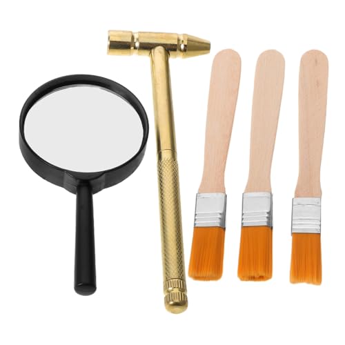 CORHAD Archäologie Ausgrabungsset mit Metallhammer Pinsel Meißel und Lupe Pädagogisches Edelstein Grabungswerkzeug für Motorische Fähigkeiten Stem Wissenschaft CORHAD Archäologie Ausgrabungsset mit Metallhammer Pinsel Meißel und Lupe Pädagogisches Edelstein Grabungswerkzeug für Motorische Fähigkeiten Stem Wissenschaft von CORHAD
