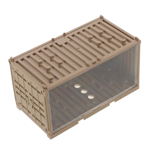 CORHAD Box Container Display Box Modell Display Halter Bausteine Aufbewahrung Vitrine Sammlerstücke Vitrine Puppen Modell Praktischer Aufbewahrungsbehälter von CORHAD