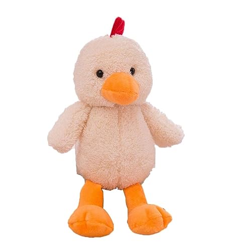 CORHAD Cartoon Huhn üschtier Spielzeug Für Kinder Weiches Und Niedliches Gefülltes Kuscheltier Ideales Für Jungen Und ädchen Perfekt Zum Kuscheln Und Spielen von CORHAD