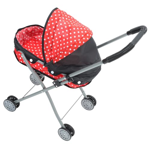 CORHAD Doll Stroller Toy Kinderwagen Puppenwagen Modell Leichtes Langlebiges Material Realistischer Buggy für Spiel Hand Augen Koordination Geeignet für Mädchen und Jungen CORHAD Doll Stroller Toy Kinderwagen Puppenwagen Modell Leichtes Langlebiges Material Realistischer Buggy für Spiel Hand Augen Koordination Geeignet für Mädchen und Jungen von CORHAD