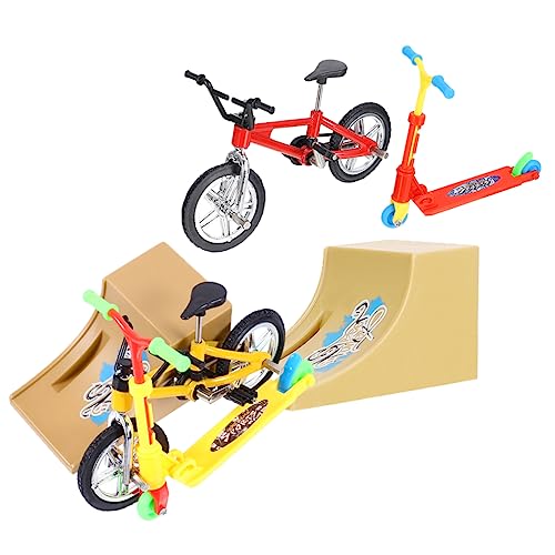 CORHAD Finger Bike Mini Scooter Rampen Für Tischspiel Mit Finger Roller Für Schreibtisch Wettbewerbe Und Finger Sportspiele von CORHAD