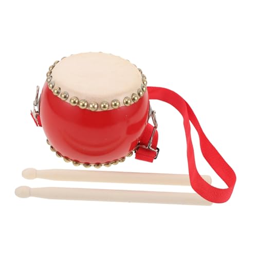 CORHAD Fröhliches Trommel Set aus Robustem Material mit Schlägeln und Tragegurt Vielseitiges Percussion Instrument für Kleinkinder und Anfänger zum Einfachen Erlernen von Rhythmen CORHAD Fröhliches Trommel Set aus Robustem Material mit Schlägeln und Tragegurt Vielseitiges Percussion Instrument für Kleinkinder und Anfänger zum Einfachen Erlernen von Rhythmen von CORHAD