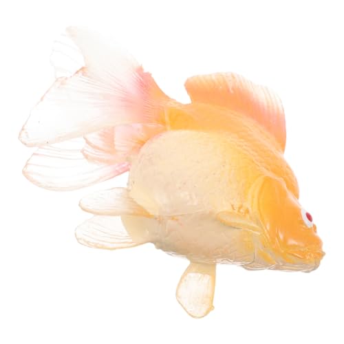 CORHAD Gefälschter, Schwimmender Künstlicher Aquariumfisch Aus Kunststoff, Realistische Bewegliche Goldfische, Fischornamente, Dekorationen Für Aquarien von CORHAD