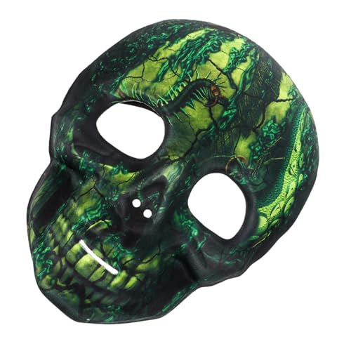 CORHAD Halloween-Maske grusel maske gruselige maske totenschädel maske Halloween Kostümzubehör Festivalmaske menschliches Skelett Schädel-Cosplay-Maske schöne Masken Maske für draußen Eva von CORHAD