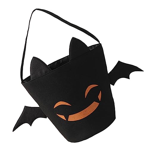 CORHAD Halloween Süßigkeiten Eimer Beutel Halloween Zubehör Halloween Aufbewahrungstaschen DIY Halloween Requisiten Halloween Süßigkeiten Tasche Taschen Halloween Party von CORHAD