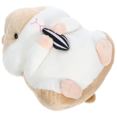 CORHAD Hamster Stoffpuppe üschtier 23 cm üßes Cartoon Spielzeug Für Kinder Kleinkinder Perfektes Und Heimdekoration Weiches Material Bezauberndes Design von CORHAD