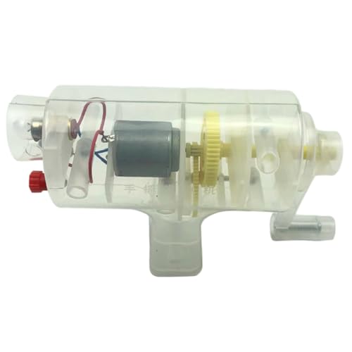 CORHAD Handkurbel Generator für Wissenschaftliche Experimente DIY Handgenerator mit Kunststoffgehäuse Einfach zu Bedienen Fördert Physikalisches Verständnis und Praktische Lernfähigkeit CORHAD Handkurbel Generator für Wissenschaftliche Experimente DIY Handgenerator mit Kunststoffgehäuse Einfach zu Bedienen Fördert Physikalisches Verständnis und Praktische Lernfähigkeit von CORHAD