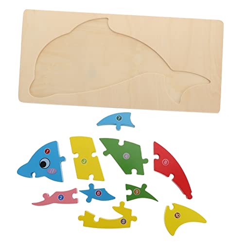 CORHAD Hölzerne Puzzle-tierform-puzzle-3d-tierform-puzzle-kinder-pädagogisches Spielzeug von CORHAD