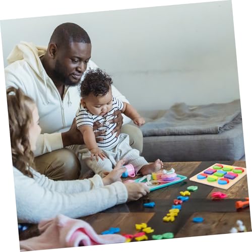 CORHAD Holz Geometrisches Formpuzzle Großes Montessori Lernspielzeug für Kleinkinder Ab Jahren Fördert Sensorische Wahrnehmung Problemlösung und Frühkindliche Entwicklung Pädagogisches CORHAD Holz Geometrisches Formpuzzle Großes Montessori Lernspielzeug für Kleinkinder Ab Jahren Fördert Sensorische Wahrnehmung Problemlösung und Frühkindliche Entwicklung Pädagogisches von CORHAD