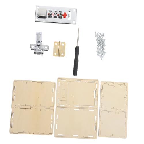 CORHAD Holz Puzzle Passwortbox DIY Mechanische Schatzkiste Lernspielzeug Fein Poliert Sicher Kreativ Geschenk für Motorische Fähigkeiten und Logisches Denken Ab Jahren CORHAD Holz Puzzle Passwortbox DIY Mechanische Schatzkiste Lernspielzeug Fein Poliert Sicher Kreativ Geschenk für Motorische Fähigkeiten und Logisches Denken Ab Jahren von CORHAD