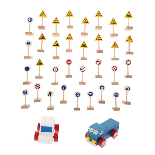CORHAD Holz Verkehrszeichen aus Buchenholz Sichere Simulation Verkehrsschilder für Spielerische Verkehrserziehung und Rollenspiele Farbenfrohes Lernspielzeug für Vorschulkinder CORHAD Holz Verkehrszeichen aus Buchenholz Sichere Simulation Verkehrsschilder für Spielerische Verkehrserziehung und Rollenspiele Farbenfrohes Lernspielzeug für Vorschulkinder von CORHAD