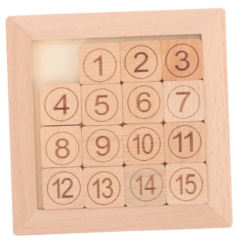CORHAD Holz Zahlen Schiebepuzzle Lernspielzeug für Fördert Zahlenverständnis Feinmotorik und Kognitive Entwicklung Leicht Tragbar für Zuhause und Schule CORHAD Holz Zahlen Schiebepuzzle Lernspielzeug für Fördert Zahlenverständnis Feinmotorik und Kognitive Entwicklung Leicht Tragbar für Zuhause und Schule von CORHAD