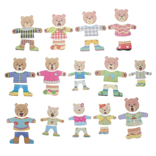CORHAD Holzpuzzle Bär Holzspielzeug Lernspielzeug Pädagogisches Tierpuzzle Farbenfrohes Holzpuzzle für Ab Jahren Feinmotorik und Hand Auge Koordination CORHAD Holzpuzzle Bär Holzspielzeug Lernspielzeug Pädagogisches Tierpuzzle Farbenfrohes Holzpuzzle für Ab Jahren Feinmotorik und Hand Auge Koordination von CORHAD