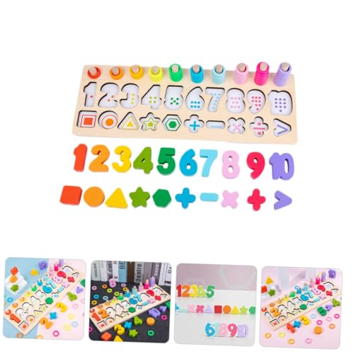 CORHAD Holzspielzeug Zahlen Formen Puzzle für Kleinkinder Ab Jahren Pädagogisches Lernspielzeug aus Langlebigem Holz Denkvermögen Beobachtung und Eltern Junge Mädchen Beziehung CORHAD Holzspielzeug Zahlen Formen Puzzle für Kleinkinder Ab Jahren Pädagogisches Lernspielzeug aus Langlebigem Holz Denkvermögen Beobachtung und Eltern Junge Mädchen Beziehung von CORHAD