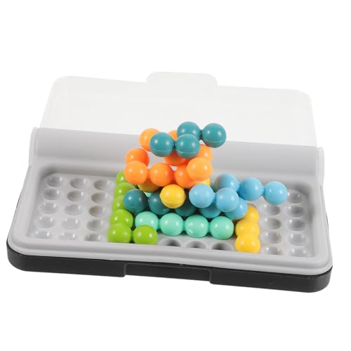 CORHAD Intelligentes Denkspielzeug für Langlebige Kunststoffperlen Fördert Geduld Gedächtnis und Problemlösungsfähigkeiten Kreatives Lernspiel für Drinnen und Unterwegs CORHAD Intelligentes Denkspielzeug für Langlebige Kunststoffperlen Fördert Geduld Gedächtnis und Problemlösungsfähigkeiten Kreatives Lernspiel für Drinnen und Unterwegs von CORHAD