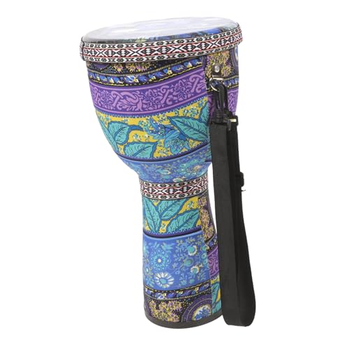 CORHAD Junge afrikanische Trommel Musikinstrumente Musical Instruments Kinder Gehirnentwicklung Spielzeug Kinderspielzeug Djembe-Trommeln für Kinder afrikanisches Musikinstrument PVC Blue von CORHAD