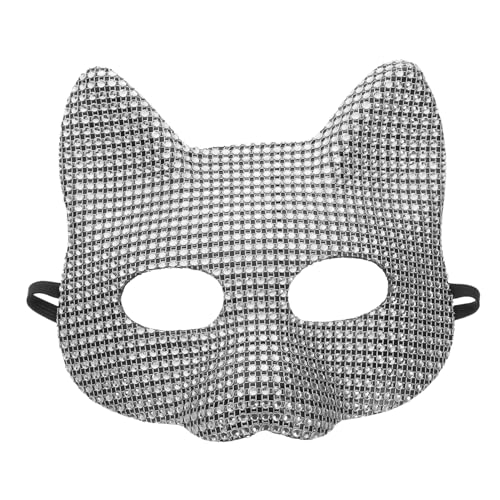 CORHAD Katzenmaske Für Damen Glitzernde Maske Für Karneval Und Halloween Kostümzubehör Für Cosplay Und Partys Einhorn Design von CORHAD