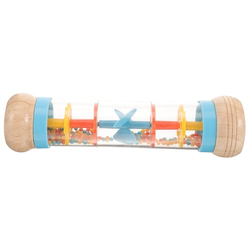 CORHAD Kindgerechtes Regenklang Instrument aus Abs und Holz Glatte Oberfläche Leichter Musikspielzeug für Junge Mädchen für Sensorische Frühförderung und Tragbar für Drinnen und Draußen CORHAD Kindgerechtes Regenklang Instrument aus Abs und Holz Glatte Oberfläche Leichter Musikspielzeug für Junge Mädchen für Sensorische Frühförderung und Tragbar für Drinnen und Draußen von CORHAD