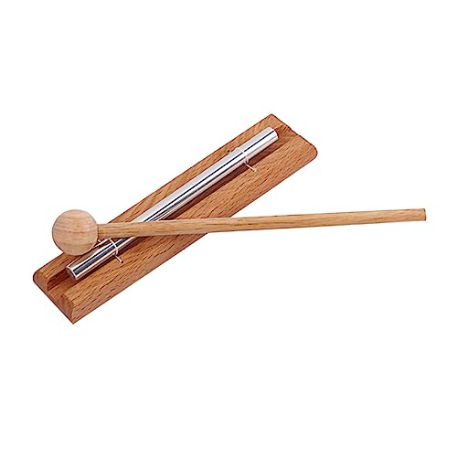 CORHAD Kleinkind Percussion kinderinstrumente Kinder musikinstrumente merksam Aluminiumröhren Schlagwerk Windglocke Glockenspiel Spielzeug Xylophon Kinder Schlagzeug 1-Ton-Gong Brown von CORHAD