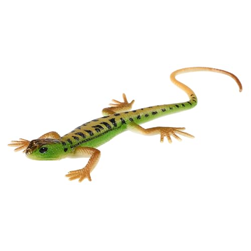 CORHAD Kniffliges Spielzeug Gecko-Spielzeug Für Kinder Tierspielzeug Für Kinder Zauneidechse Spielzeug Für Kinder Tierfiguren Für Kleinkinder Künstliche Reptilienechsen Plastik von CORHAD