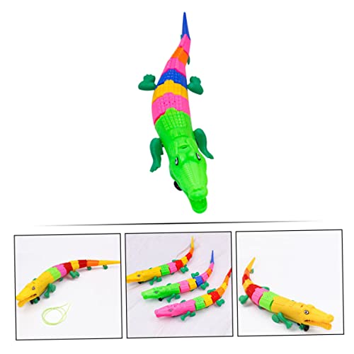 CORHAD Licht Musikspielzeug Krokodil Modell Elektrisches Kunststofftier mit Buntem LED leuchten Sicher für Junge Mädchen und Kleinkinder Fördert Sensorische Entwicklung und Motorische CORHAD Licht Musikspielzeug Krokodil Modell Elektrisches Kunststofftier mit Buntem LED leuchten Sicher für Junge Mädchen und Kleinkinder Fördert Sensorische Entwicklung und Motorische von CORHAD