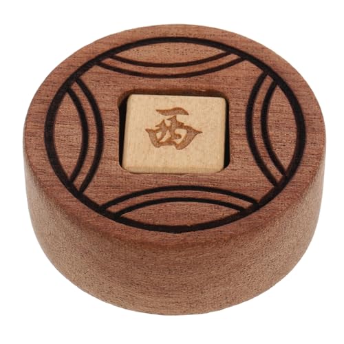 CORHAD Mahjong Würfel aus Holz Robustes Spielwürfel mit Abgerundeten Ecken Kompakte für Angenehmes Griffgefühl Vielseitig Einsetzbar als Party und Gesellschaftsspiel Requisite CORHAD Mahjong Würfel aus Holz Robustes Spielwürfel mit Abgerundeten Ecken Kompakte für Angenehmes Griffgefühl Vielseitig Einsetzbar als Party und Gesellschaftsspiel Requisite von CORHAD