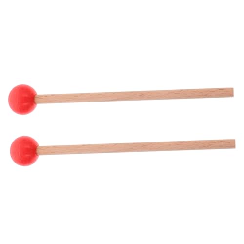 CORHAD Marimba Mallets Holzgriff Gummikopf Percussion Sticks für Xylophon und Orff Instrumente Ergonomisch Komfortabel Vielseitig Musikinstrument Zubehör CORHAD Marimba Mallets Holzgriff Gummikopf Percussion Sticks für Xylophon und Orff Instrumente Ergonomisch Komfortabel Vielseitig Musikinstrument Zubehör von CORHAD