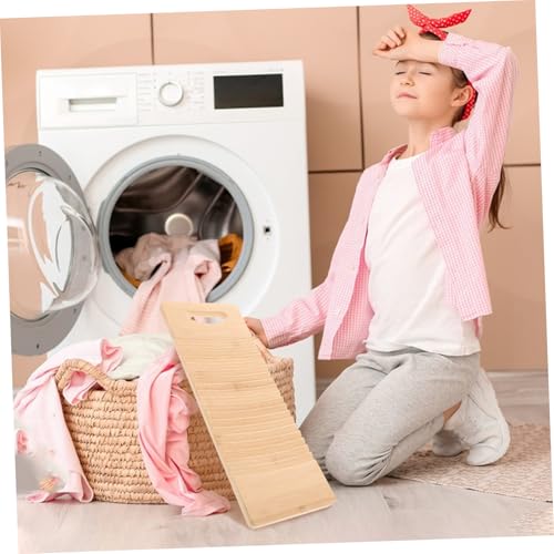 CORHAD Mini Beechwood Waschbrett für Handwaschbrett mit Geriffelter Oberfläche für Effektive Reinigung von Unterwäsche Hemden Vielseitig Einsetzbar für Haushalt Reise Outdoor CORHAD Mini Beechwood Waschbrett für Handwaschbrett mit Geriffelter Oberfläche für Effektive Reinigung von Unterwäsche Hemden Vielseitig Einsetzbar für Haushalt Reise Outdoor von CORHAD