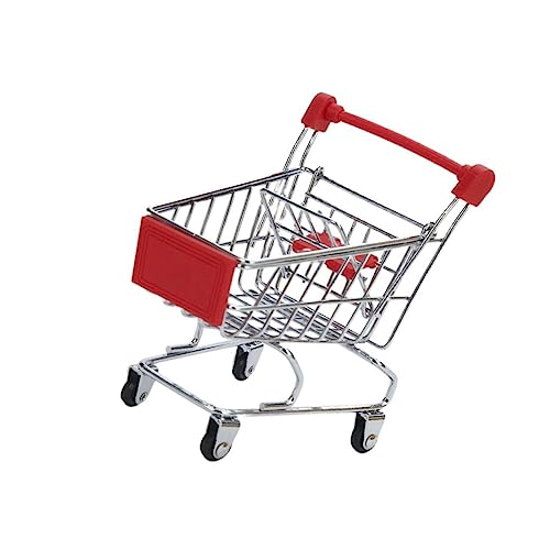 CORHAD Mini Einkaufswagen Einkaufswagen Trolley Größe Ideales Rollenspielzeug Für Aufbewahrungstrolley Für Kreatives von CORHAD