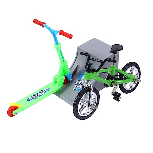 CORHAD Mini Finger Fahrrad Modell Mit Skateboard Funktion Freizeit Für Schreibtisch Und Unterwegs Perfekt Zum Fidgeten Und Für Kompaktes Design Und Spaßfaktor von CORHAD