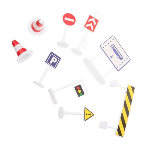 CORHAD Mini Verkehrszeichen Spielset für Realistische Kunststoff Verkehrs Straßenschilder Pädagogisches Lernspielzeug mit Glatter Oberfläche Sicher für Rollenspiele und Verkehrserziehung CORHAD Mini Verkehrszeichen Spielset für Realistische Kunststoff Verkehrs Straßenschilder Pädagogisches Lernspielzeug mit Glatter Oberfläche Sicher für Rollenspiele und Verkehrserziehung von CORHAD