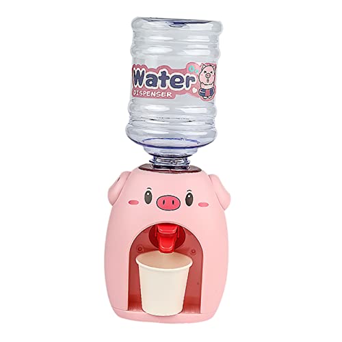 CORHAD Mini Wasserspender Für Cartoon Wasserbrunnen Tierform Mit Becher Lustiges Rollenspiel Küchenzubehör Für Jungen Und Mädchen von CORHAD