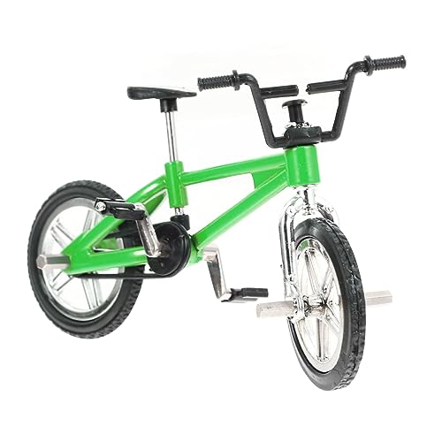 CORHAD Miniatur Fahrradmodell Für Puppenhaus Simuliertes Kleines Fahrrad Zur Dekoration Von Mikroszenen Ideal Für Puppensets Und Miniaturbücher Perfektes Deko Accessoire von CORHAD