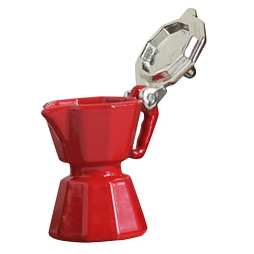 CORHAD Miniatur Kaffeemaschine Für Puppenhäuser Detailgetreues Modell Ideal Mini Hauszubehör Perfektes Spielzeug Für Kreative Kinder Und Puppenhausliebhaber von CORHAD