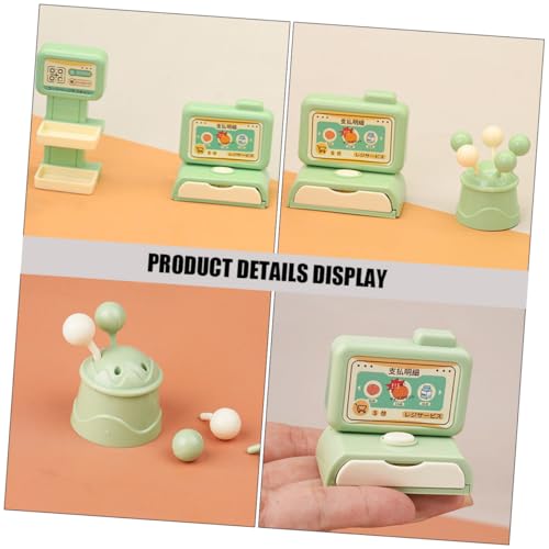 CORHAD Miniatur Registrierkasse Spielkasse Kaufladen Kasse Scanner Modell für Puppenhaus Supermarkt Rollenspiel Lernspielzeug Geschenk CORHAD Miniatur Registrierkasse Spielkasse Kaufladen Kasse Scanner Modell für Puppenhaus Supermarkt Rollenspiel Lernspielzeug Geschenk von CORHAD