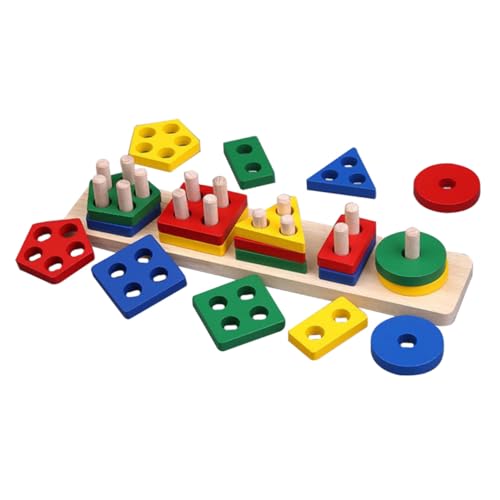 CORHAD Montessori Sortierspiel für Kleinkinder Farbiges Formlernspielzeug Fördert Feinmotorik und Sowie Formwahrnehmung Sicher und Langlebig für Junge Mädchen und Mädchen Jungen Ab Jahr CORHAD Montessori Sortierspiel für Kleinkinder Farbiges Formlernspielzeug Fördert Feinmotorik und Sowie Formwahrnehmung Sicher und Langlebig für Junge Mädchen und Mädchen Jungen Ab Jahr von CORHAD