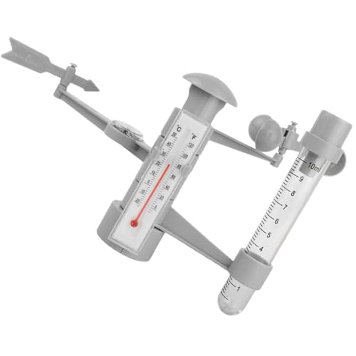 CORHAD Multifunktionales Wetterstations spielset aus Hochwertigem Pädagogisches Wissenschaftsspielzeug für DIY Meteorologie Bausatz Langlebig für Schulunterricht und Experimente CORHAD Multifunktionales Wetterstations spielset aus Hochwertigem Pädagogisches Wissenschaftsspielzeug für DIY Meteorologie Bausatz Langlebig für Schulunterricht und Experimente von CORHAD