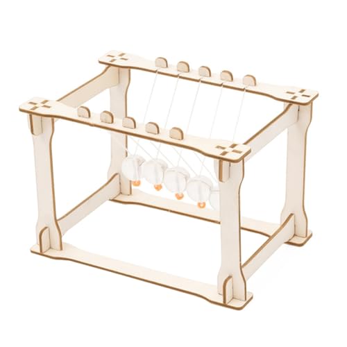 CORHAD Newton's Cradle DIY Wissenschaftsspielzeug Physik Experimentierkasten für Erwachsene Stressabbau Schreibtischdekoration Pädagogisches Balance Kugel CORHAD Newton's Cradle DIY Wissenschaftsspielzeug Physik Experimentierkasten für Erwachsene Stressabbau Schreibtischdekoration Pädagogisches Balance Kugel von CORHAD