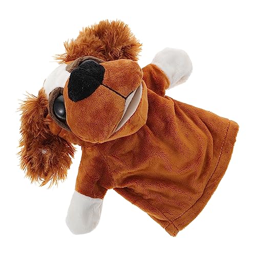 CORHAD Pädagogische Tier Handpuppe Mit Behaarten Hund Ohren üsch Tierhandpuppe Für Rollenspiele Und Kreative Spiele Ideal Für Kleinkinder Und Babys Ab 6 Monaten Sterntaler von CORHAD