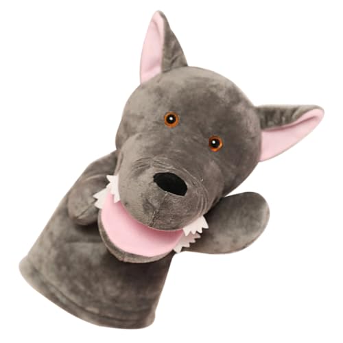 CORHAD Plüsch Handpuppe Wolf für Kinder Interaktive Tierhandpuppe aus Sicherem Material für Geschichtenerzählen und Rollenspiele CORHAD Plüsch Handpuppe Wolf für Kinder Interaktive Tierhandpuppe aus Sicherem Material für Geschichtenerzählen und Rollenspiele von CORHAD