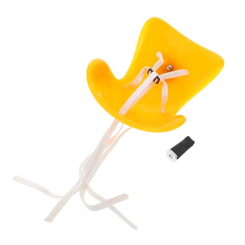 CORHAD Puppensicherheitssitz Puppen-kindersitz Autositz-spielzeugmodell Puppenfahrradsitz Miniatur-autositzzubehör Puppe Autositz Für Puppen Orange Plastik von CORHAD