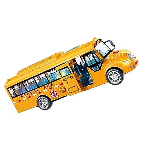 CORHAD Schulbus mit Licht und Musik Realistisches Modell Langlebiges Kunststoff Sicher für für Jungen und Mädchen Fördert Fantasie und Neugier CORHAD Schulbus mit Licht und Musik Realistisches Modell Langlebiges Kunststoff Sicher für für Jungen und Mädchen Fördert Fantasie und Neugier von CORHAD