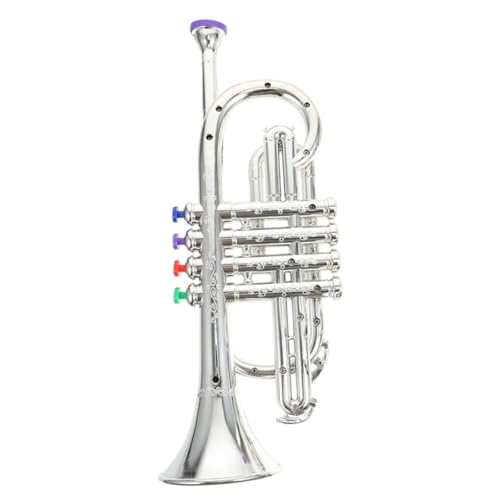 CORHAD Trompete aus Robustem Kunststoff Sichere Kanten Farbenfrohes Musikinstrument Lernspielzeug für Jungen Mädchen Fördert Kreativität und Musikalische Entwicklung Geburtstagsgeschenk CORHAD Trompete aus Robustem Kunststoff Sichere Kanten Farbenfrohes Musikinstrument Lernspielzeug für Jungen Mädchen Fördert Kreativität und Musikalische Entwicklung Geburtstagsgeschenk von CORHAD