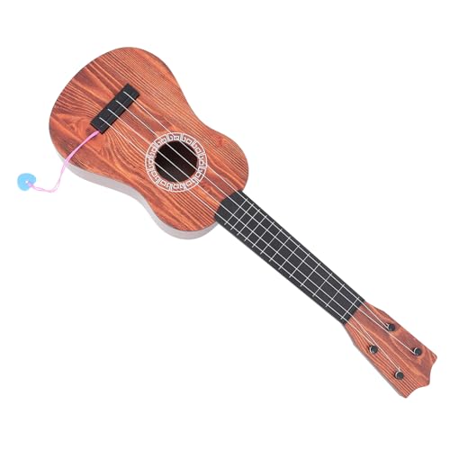 CORHAD Ukulele Holzspielzeug Musikinstrument für Anfänger Ab Jahren Realistische Holzoptik und Glatt Stimmbare Saiten Fördert Musikalische Kreativität und Früherziehung CORHAD Ukulele Holzspielzeug Musikinstrument für Anfänger Ab Jahren Realistische Holzoptik und Glatt Stimmbare Saiten Fördert Musikalische Kreativität und Früherziehung von CORHAD